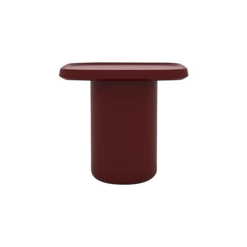 Penn Side Table, Black/ Red | Weilai Concept