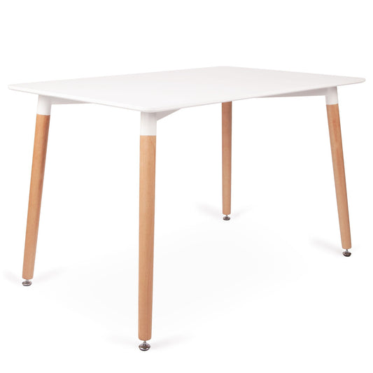 Rectangular White Dining Table