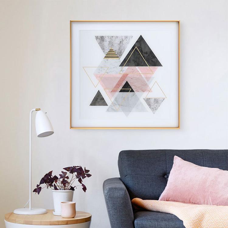 Rhythm Framed Wall Art Print 70*70cm | Weilai Concept