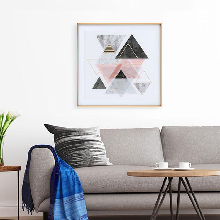 Rhythm Framed Wall Art Print 70*70cm | Weilai Concept