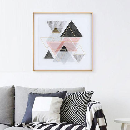 Rhythm Framed Wall Art Print 70*70cm | Weilai Concept