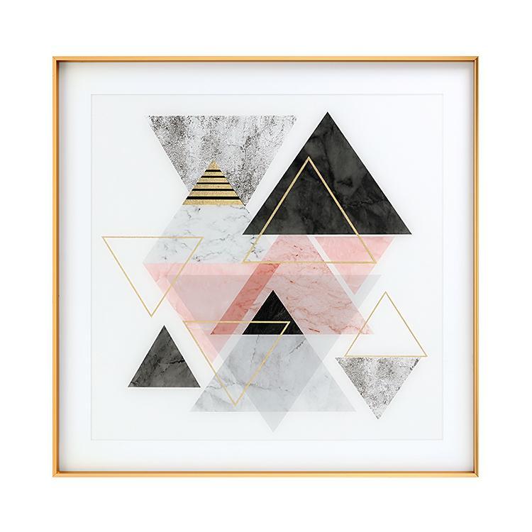 Rhythm Framed Wall Art Print 70*70cm | Weilai Concept