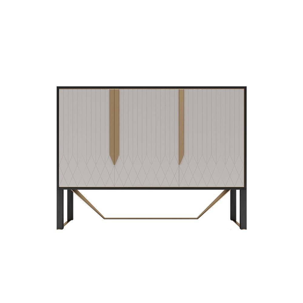 S912 Sideboard, Khaki & Gold | Weilai Concept