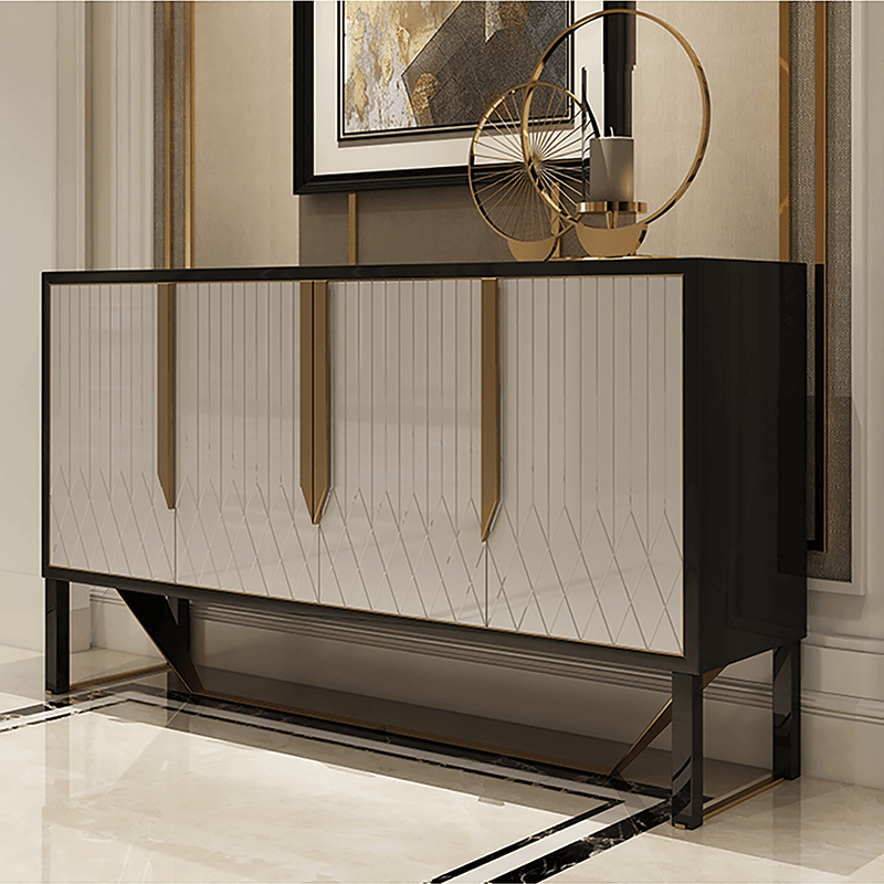 S912 Sideboard, Khaki & Gold | Weilai Concept