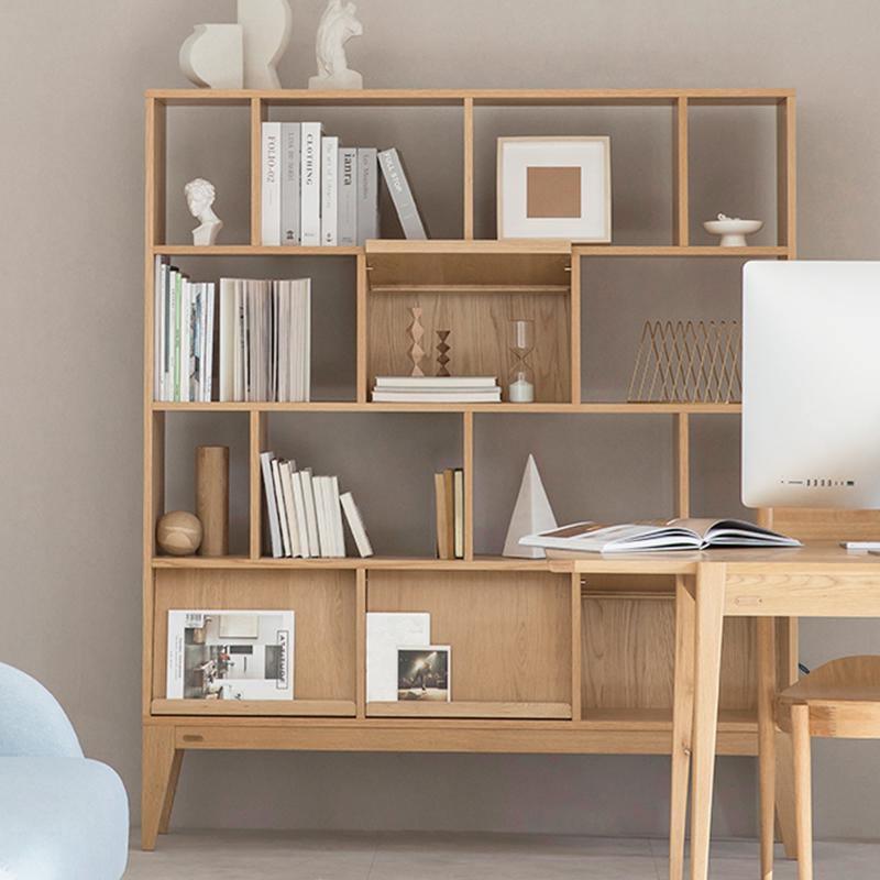 Salem Shelving Unit, Bookcase, Ash | Weilai Concept