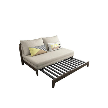 SB132 Two Seater Sofa Bed, Wood | Weilai Concept