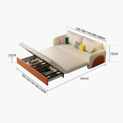 Sibyl Two Seater Sofa Bed-Weilai Concept