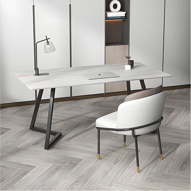 Sierra Office Desk, Sintered Stone-Weilai Concept