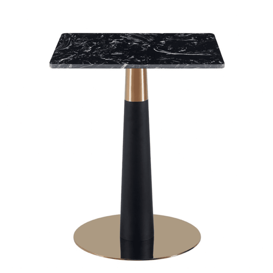 Belgian Square Black Dining Table