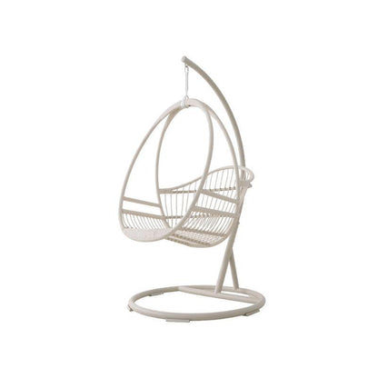 SU1240 Hammock Swing Chair, Indoor/ Outdoor Furniture, White Rattan | Weilai Concept