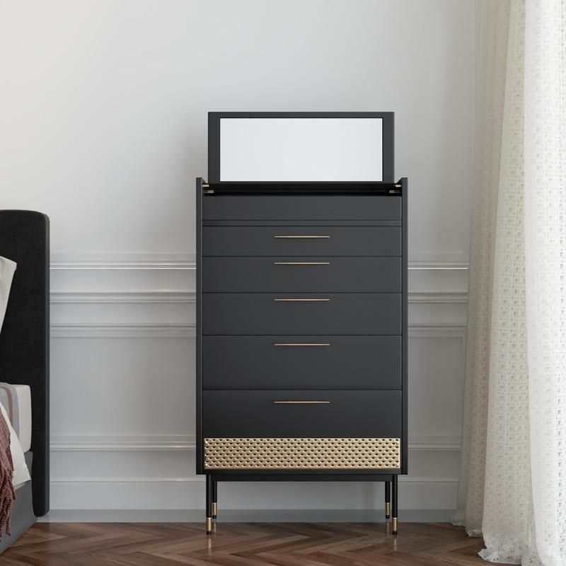 Tandy Chests Of Drawers With Mirror | Weilai Concept