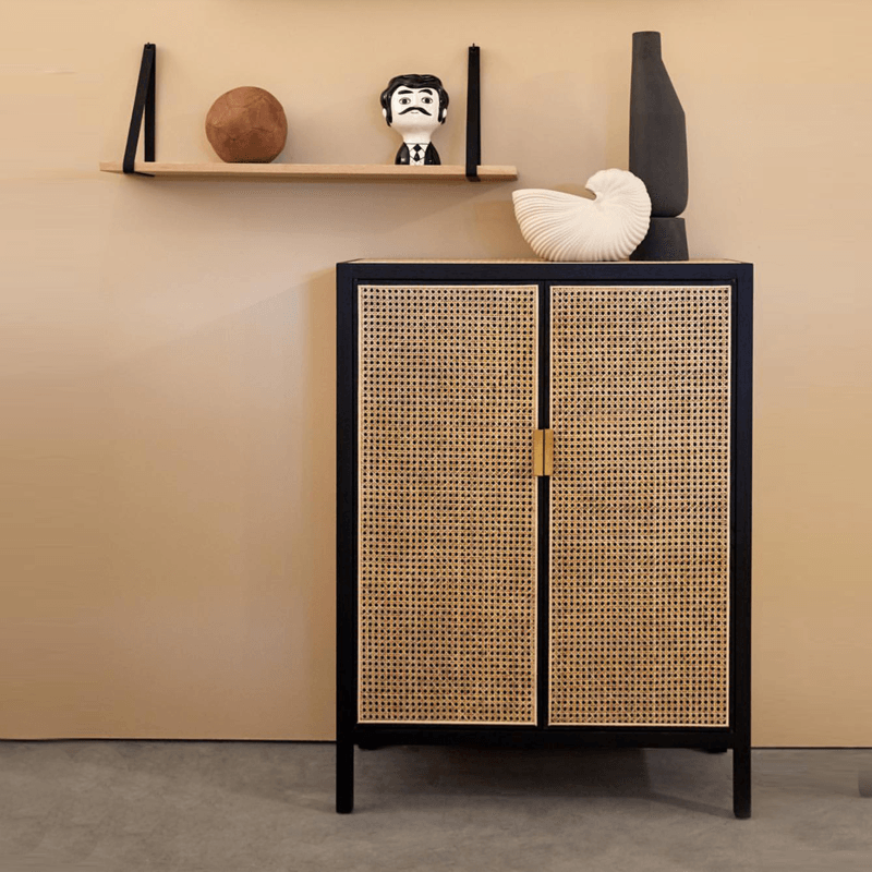 Tandy T3 Rattan Cabinet, Hallway Storage, Shoe Storage | Weilai Concept