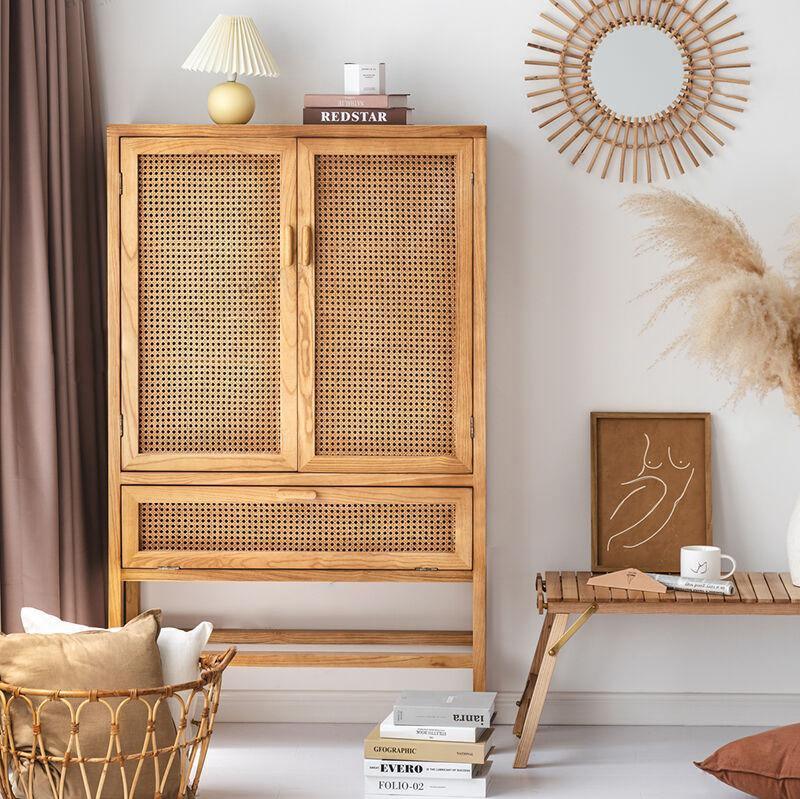 Uno G9 Rattan Cabinet, Bookcase, Wardrobe | Weilai Concept