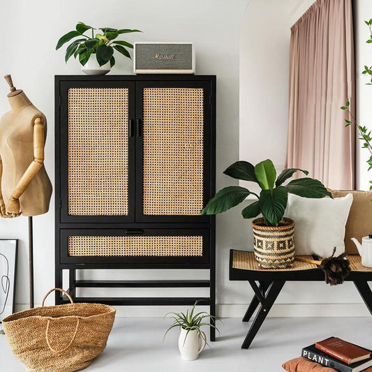 Uno G9 Rattan Cabinet, Bookcase, Wardrobe | Weilai Concept