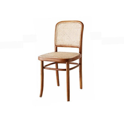 Vanesa Rattan Dining Chair, Oak | Weilai Concept