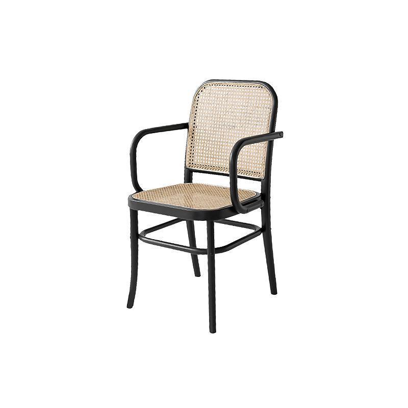 Vanesa Rattan Dining Chair, Oak | Weilai Concept