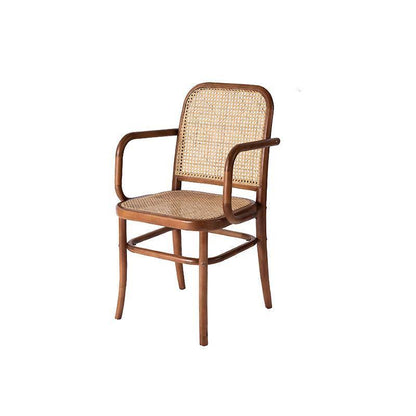 Vanesa Rattan Dining Chair, Oak | Weilai Concept