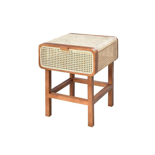 Wren Rattan Side Table, Bedside Table | Weilai Concept