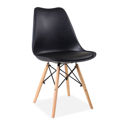 Tulip Black Eiffel Dining Chair