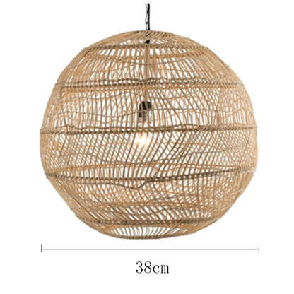 Natural Rattan Pendant Light