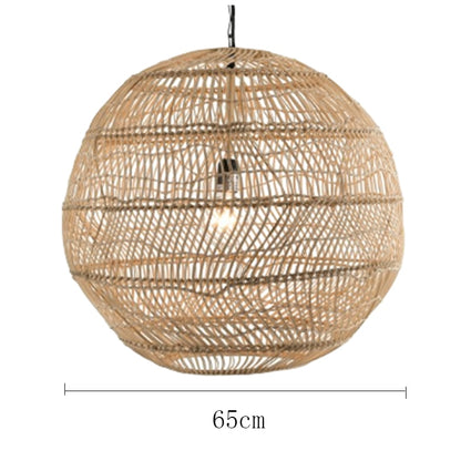 Natural Rattan Pendant Light