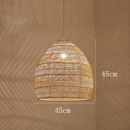 Natural Rattan Pendant Light