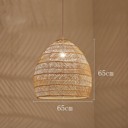 Natural Rattan Pendant Light